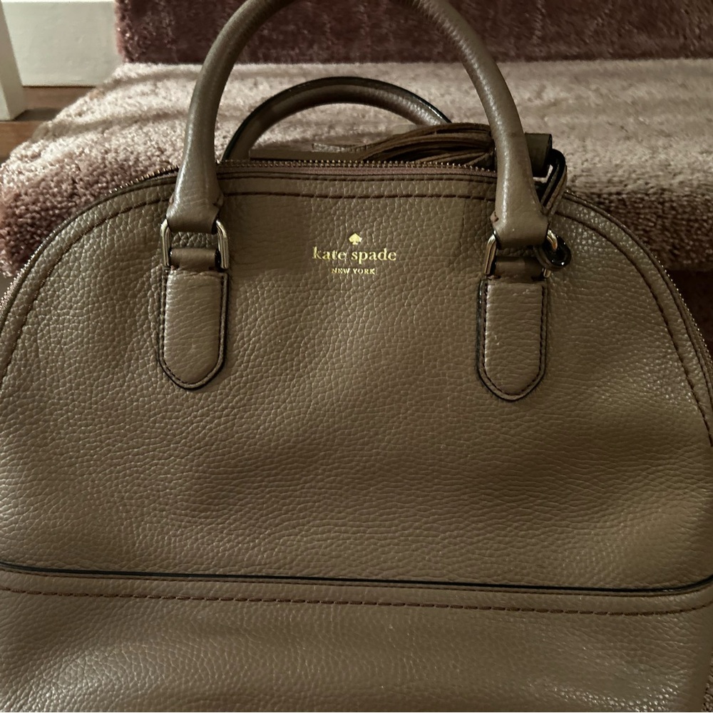 Kate Spade Taupe Shoulder Bag